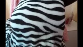 Fuck my naughty rear-end in a skirt, spunk in my asshole, I love it