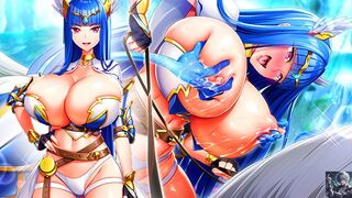 VALKYRIE MOMMY gets ADDICTED to SEX after some INTENSE FUCKING!! Motto! Haramase! Honoo no Oppai