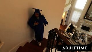 ADULT TIME SELF PERSPECTIVE Sneaky Public Fuck Ends In First three Way For Innocent Alona Bloom And Lily Starfire - Lily Douce
